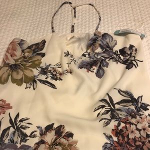 Nine Britton scallop cami - floral - m